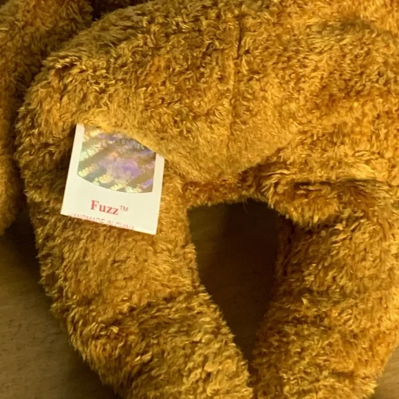 FUZZ THE BEAR Original TY Beanie Baby Bear RETIRED 1998 ERRORS RARE MWT
